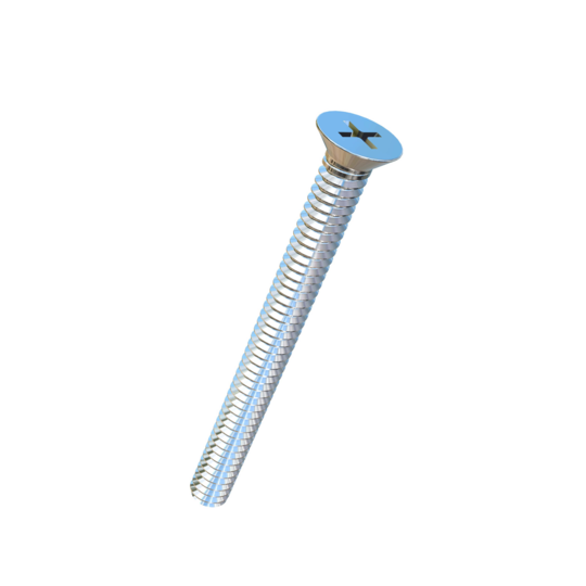 Titanium #10-24 X 2 UNC Flat Head, Phillips Drive, Allied Titanium Machine Screw