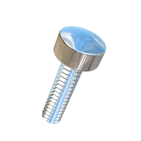 Titanium #10-24 X 3/4 UNC Knurled Allied Titanium Thumb Screw