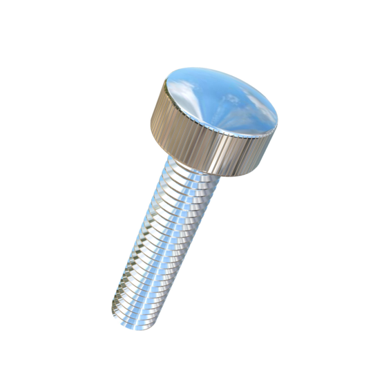 Titanium #10-32 X 7/8 UNF Knurled Allied Titanium Thumb Screw