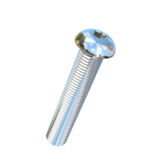 Titanium 1-8 X 5-1/4 UNC Button Head Socket Drive Allied Titanium Machine Screw