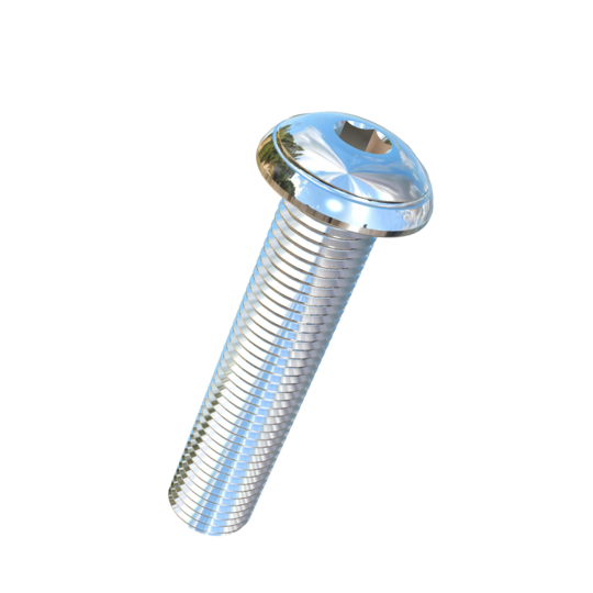 Titanium 7/16-20 X 2 UNF Button Head Socket Drive  Allied Titanium Machine Screw