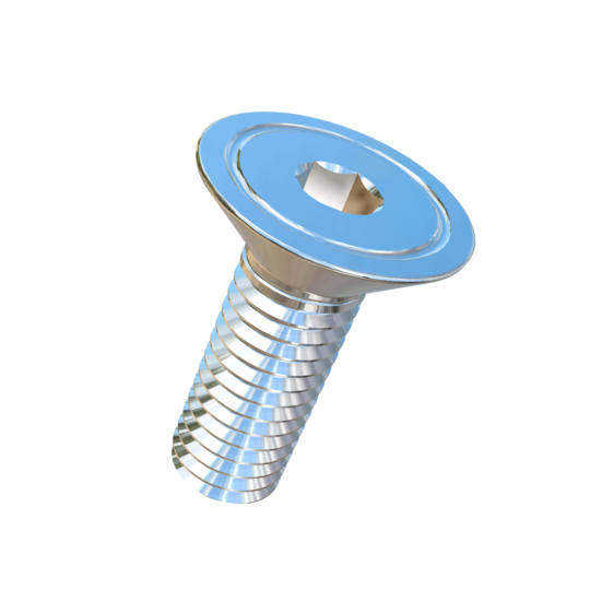 Titanium M5-0.8 Pitch X 15mm Flat Head Socket Drive Allied Titanium Machine Screw